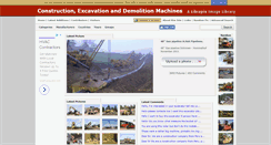Desktop Screenshot of construction-and-excavation.com